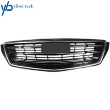 Fit For Cadillac XTS 18-19 Front Bumper Upper Grille Chrome Replacement Grill