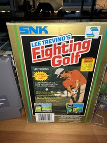 Lee Trevino's Fighting Golf (Nintendo NES) CIB Complete in Box