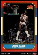1986 Fleer #78 Larry Nance Suns RC Clemson 8 - NM/MT