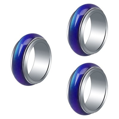  3 PCS Ringe Die Farben Wechseln Stimmungsring Unisex -Ringe Schmuck Für Männer