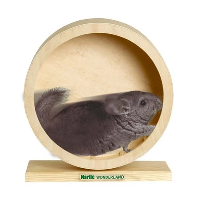 KARLIE Bogie Wheel Holz Laufrad 29cm - Holzlaufrad Degu Ratten