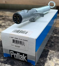 Pollak 11-403P 4-Way Connector Plug Trailer Connector NEW
