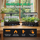 Pool Smart Start Kit Smart Seed Starter with Humidity Dome, Germination Kit with Waterproof ...