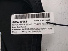 RANGE ROVER SPORT Mk2 (L494) Front Right DOOR CARD LR110433 LAND ROVER 13-24