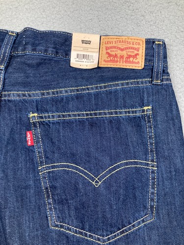 Levis Jeans Women's 32x30 Blue Dark Wash Low Pro Straight High Rise Denim NEW - Picture 9 of 17