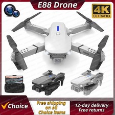 New E88Pro RC Drone 4K Professinal With 1080P Wide Angle HD Camera Foldable