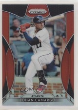 2019 Panini Prizm Tier III Red Prizm Johan Camargo #273 05n7
