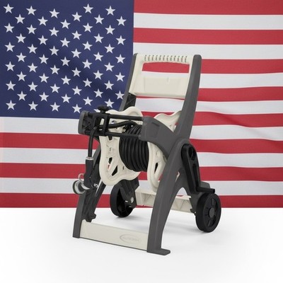 175' HOSE CART REEL - SUNCAST - MADE IN THE USA - LIGHT WEIGHT !!!!!!!!!!!!!!!!!