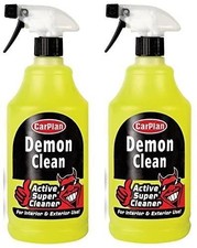 CarPlan Demon Car Wash Detailing Active Interior Exterior Super Clean 1L  x2