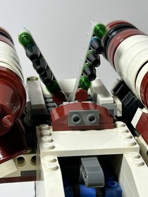 LEGO Star Wars Republic Gunship 75021 (INCOMPLETE, NO MINIFIGS) READ DESCRIPTION