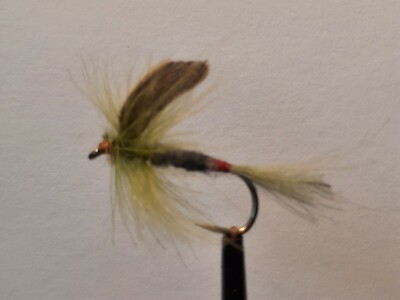 CDC Iron Blue Dun , 3er Set auf Schonhaken/ barbless hooks
