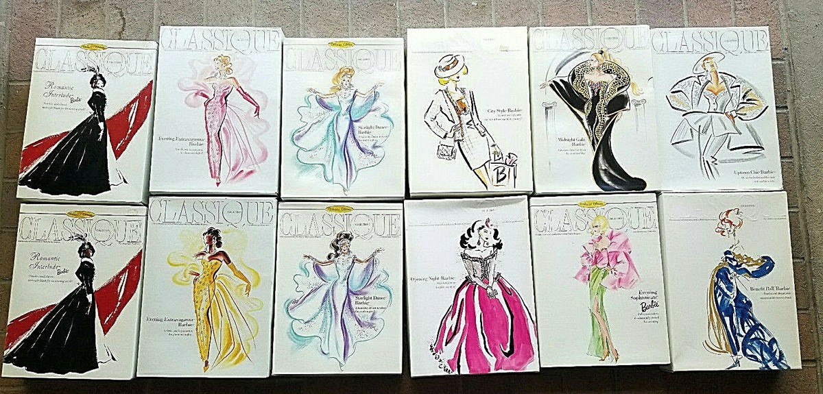 CLASSIQUE COLLECTION Barbie ⑱ 12 CLASSIQUE COLLECTION BARBIE DOLLS (we have over 50-5* ratings