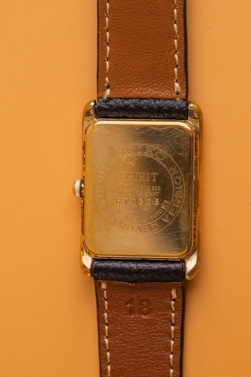 Seiko Spirit 8N41-5020 High Standard Version Tank Case