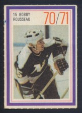 1970-71 Esso NHL Power Players Bobby Rousseau ( 1 French back )
