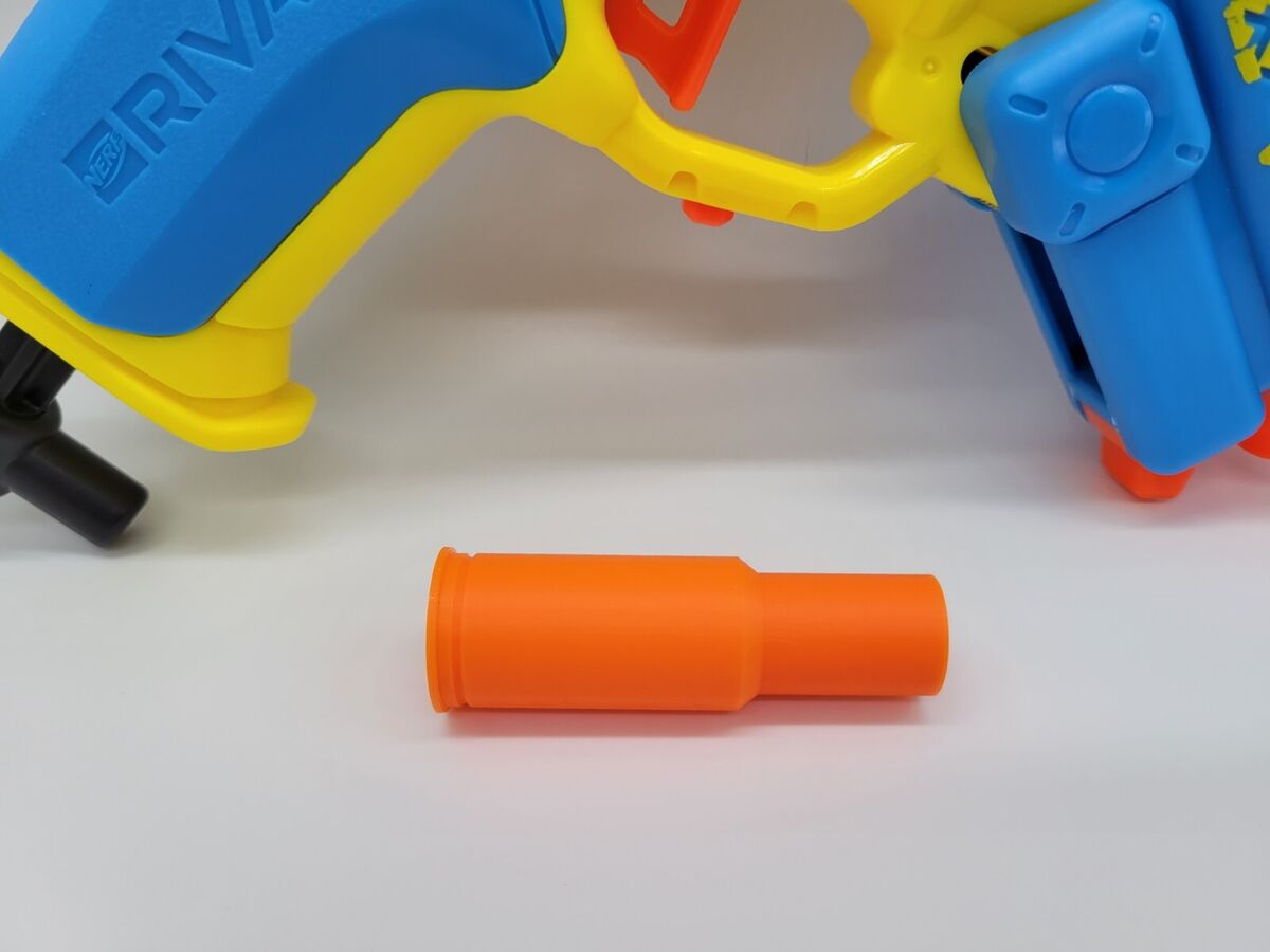 Full Length / Double Short Dart Shell Mod for Nerf Rival Pilot Blaster Toy  Gun