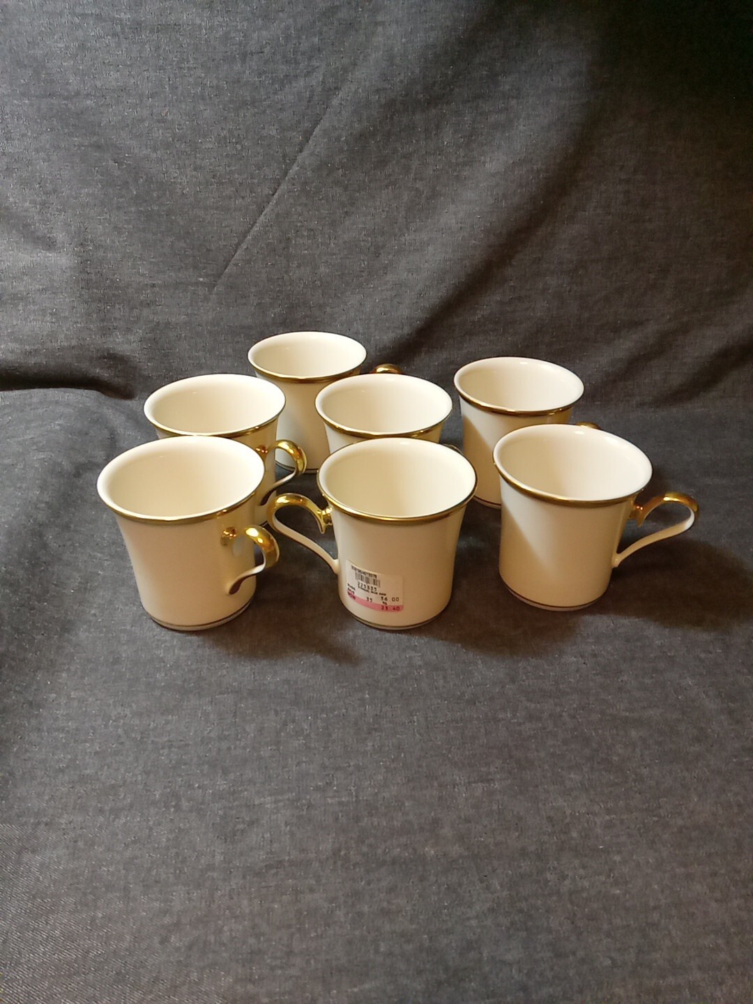 7 Lenox China Eternal Mugs