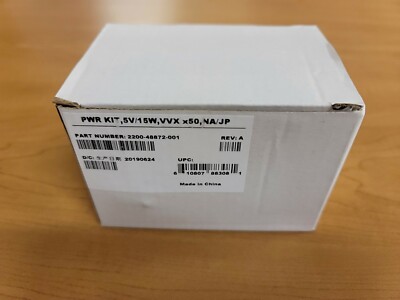 NEW Genuine Polycom VVX 150, 250, 350, 450 Power Supply 2200-48872-001