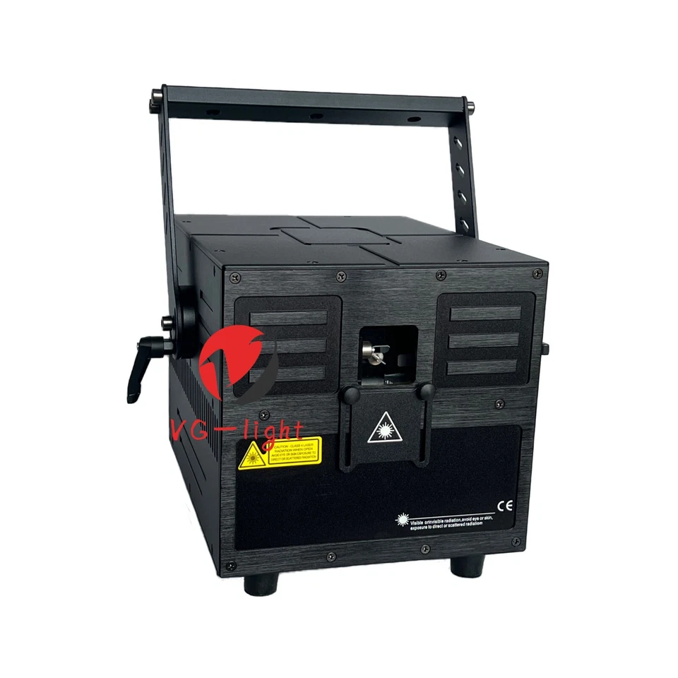 Profesional 10W RGB Animation Laser Show Lights Night Club DJ Pro Laser Lighting - Image 3 of 4