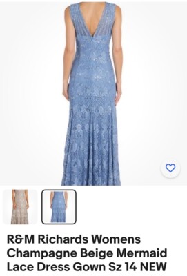 R&M Richards Womens Lace Gown Sequined Party Cocktail Dress BHFO 5008 Size 14 | eBay R&M Richards Womens Lace Gown Sequined Party Cocktail Dress BHFO 5008 Size 14 | eBay
