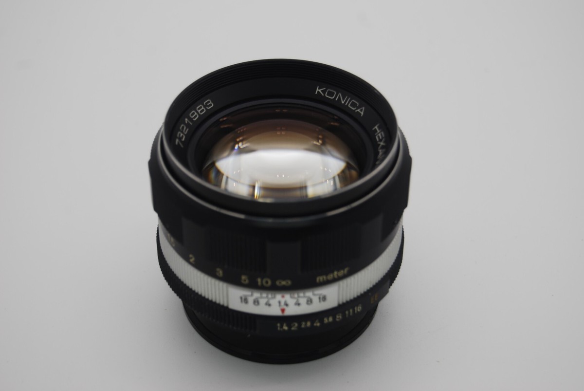 Exc 4+] Konica Hexanon 57mm F/1.4 Standard MF Lens AR Mount from