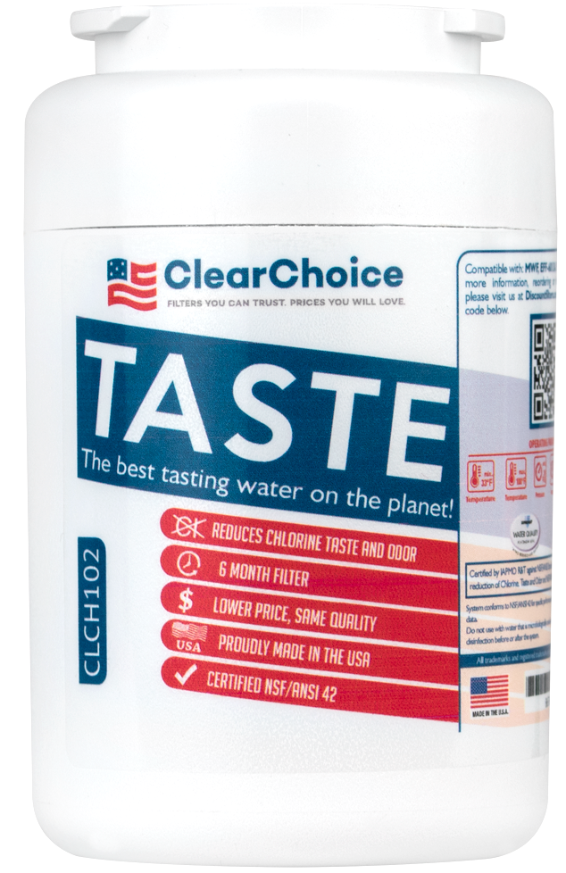 Clear Choice CLCH102 MWF Refrigerator Water Filter GE MWF Filter