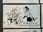 Ed Bortz Postcard Lot of 7 - Humor - Clean back unused - 1954 - L.L. Cook Co. — photo 4
