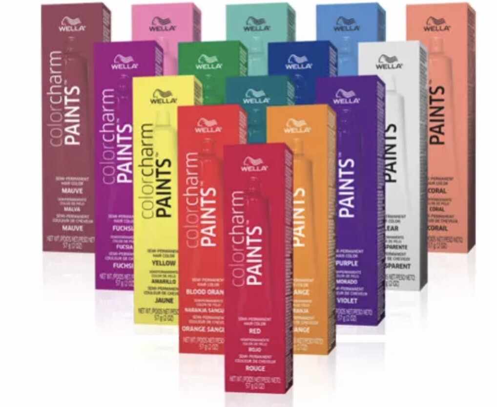 Charm Paints Semi Permanent Hair Color 2 Oz - Choose Color