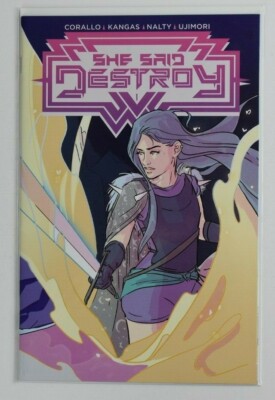 SHE SAID DESTROY #1 COVER A 2019 VAULT COMICS 