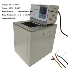 20L Lab High Temperature Ciculator Heater 300℃ Water/Oil Bath Heating Circulator
