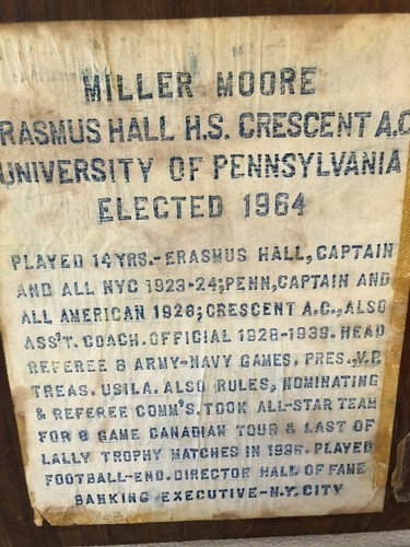 Vintage 1969 Henry Berge Bronze Wall Plaque Miller Moore University Pennsylvania - Picture 8 of 8