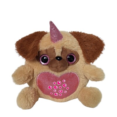 Zuru Unicorn Puppy Dog Plush Glitter Eyes Floppy Ears Stuffed Animal 10''