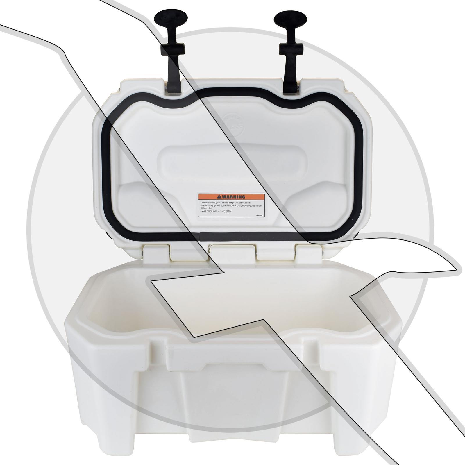 OEM Can Am SKIDOO SEADOO BRP LINQ Cooler 4.2 Gallon 295100698 for sale