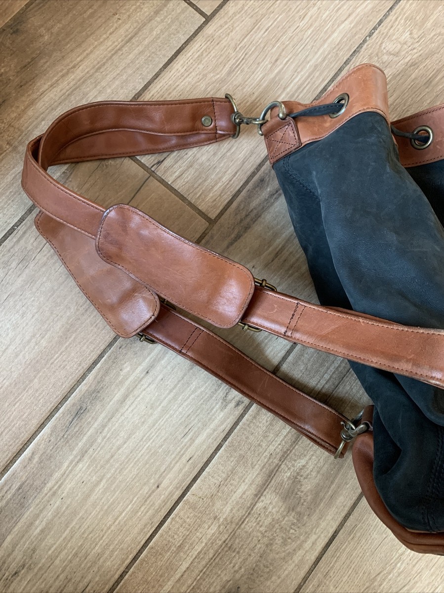 JT Madison Leather Backpack JT Madison Leather Canvas Travel Backpack Rucksack Carry On  main image 4
