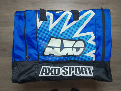 AXO Sport Weekender Duffle Bag vtg 80s 90s Motocross Motorcycle Racing Gear BIG