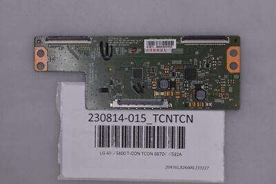 CARTE T-CON V15 Fhd Drd 6870C-0532A Halogenfree Pour Tv Lg 43Lf500-1B EUR 20,00 - FR
