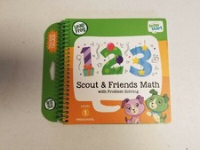 Leapfrog Leapstart Scout  Friends MATH w/Problem Solving Lvl 1 Preschool 2-5