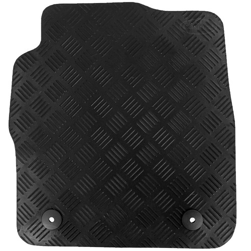 Fits Ford Fiesta Mk7 20112017 Tailored Rubber Car Mats Black 4pc Floor