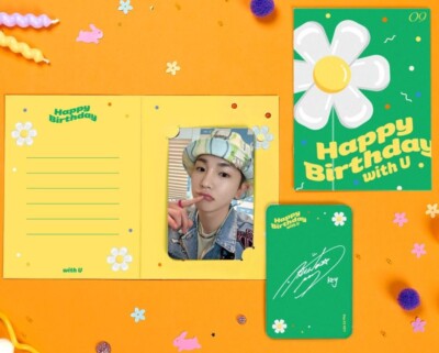SMTOWN＆STOREグッズ　ARTIST BIRTHDAY key KEY SHINEE SMTOWN OFFICIAL MD 2023 ARTIST BIRTHDAY CARD +