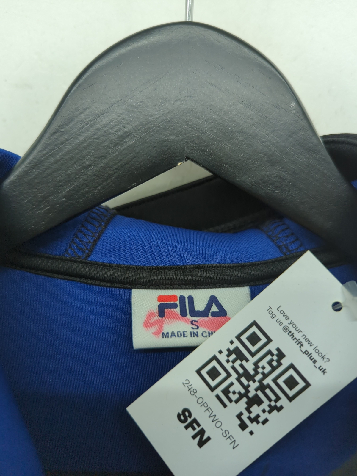 Cappotto donna Fila S nero poliestere con elastan giacca a vento