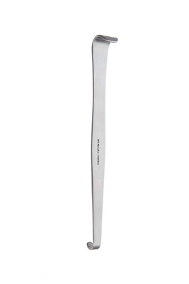 S-Shaped (Universal) Retractor, 5.1/4'', Blades 10 x 6mm and 13.5 x 15mm, Premium