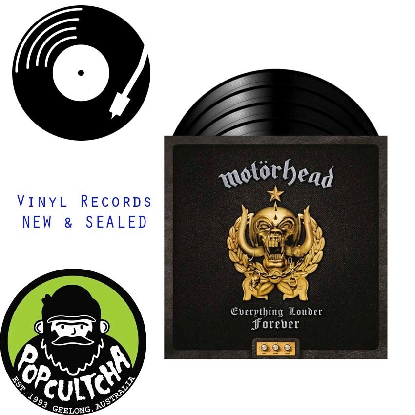 Motorhead - Everything Louder Forever 4xLP Vinyl Record 