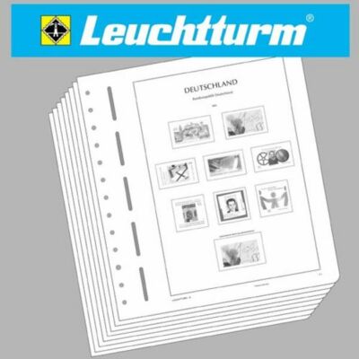 LEUCHTTURM Vordruckblätter Bundesrepublik Deutschland 2015-2019