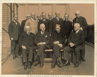 Press Photo Leading churchmen of all denominations meet in New York City
