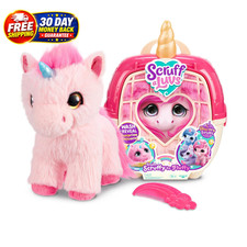 Unicorn Scruffs Plush Toy, Wash to Reveal 1 of 4 Multicolor