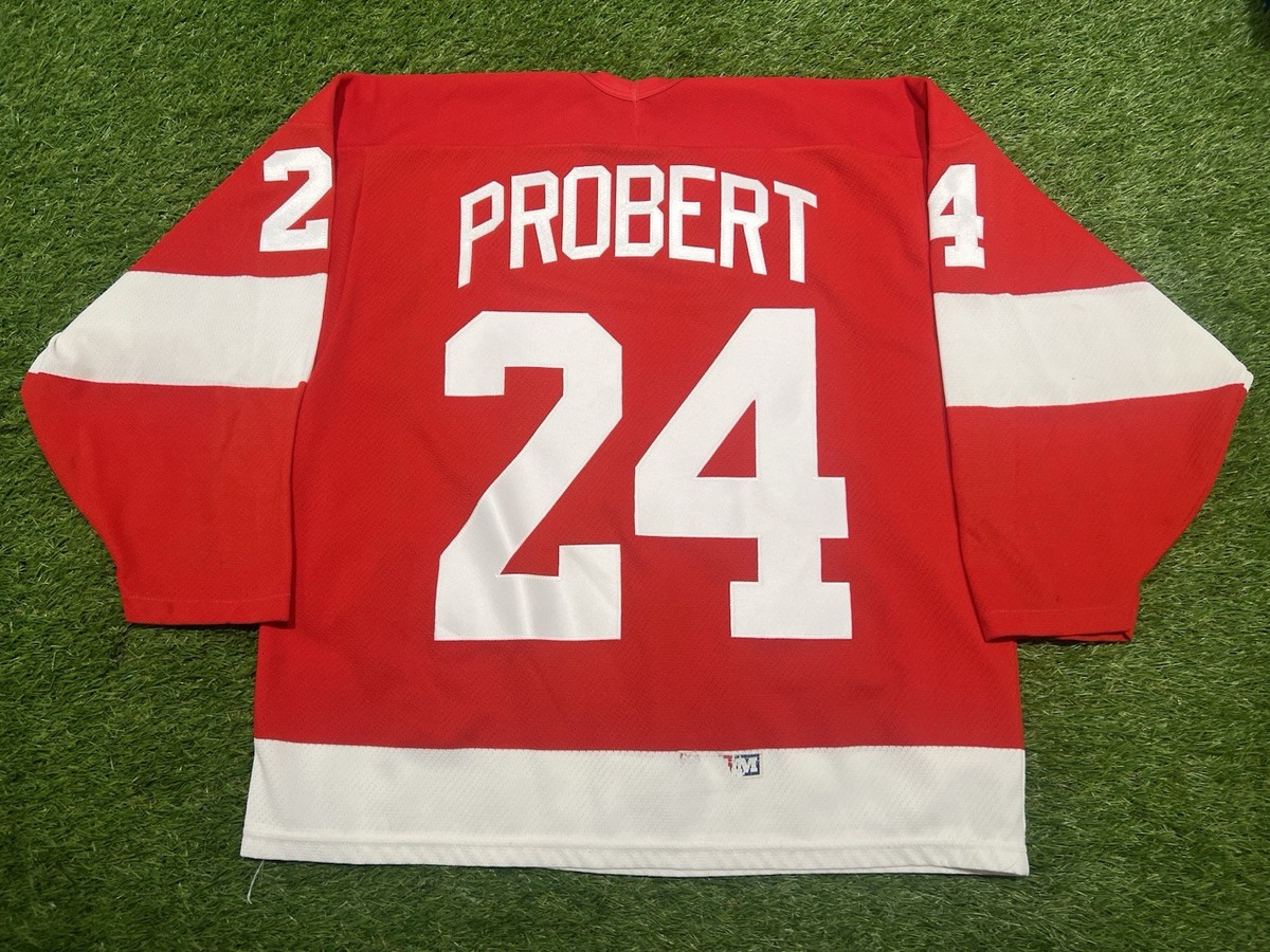 CCM BOB PROBERT DETROIT RED WINGS NHL HOCKEY JERSEY Sz L