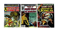 Master of Kung Fu #16 19 + Giant-Size #2 (1974–75) Bronze Age Lot