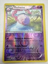 Musharna 40/119 Reverse Holo Near Mint R Phantom Forces Pokemon Reverse Holo
