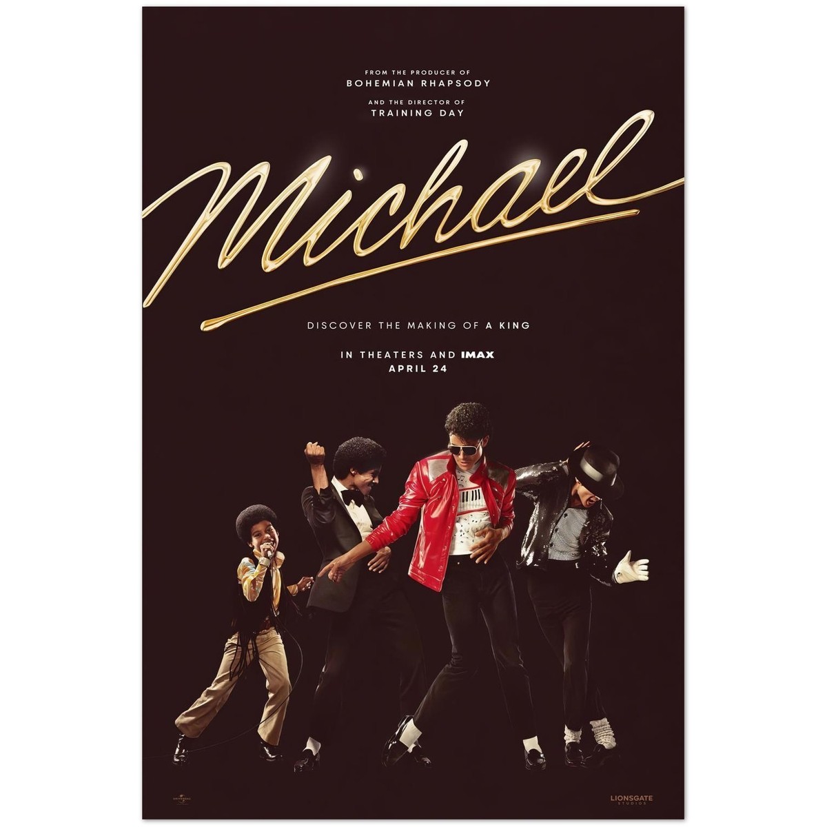 Michael Jackson Biopic Movie April 24 2025 IMAX Art Poster | eBay