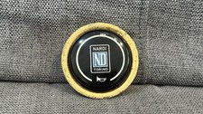 Genuine Nardi Torino Gold Horn Button Steering Wheel Honda Toyota Mazda Bmw Genuine Nardi Torino Gold Horn Button Steering Wheel Honda Toyota Mazda Bmw