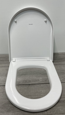 Duravit 002019 ME by Starck Round Toilet SeatQuick Release - White